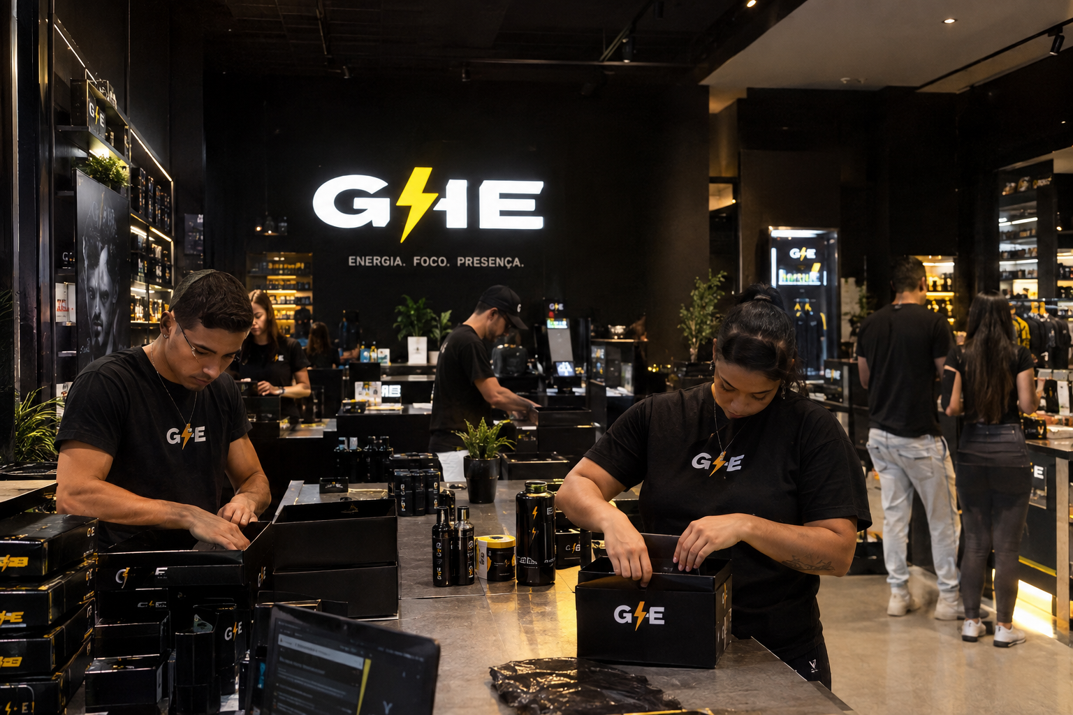 Preparação de pedidos GHE